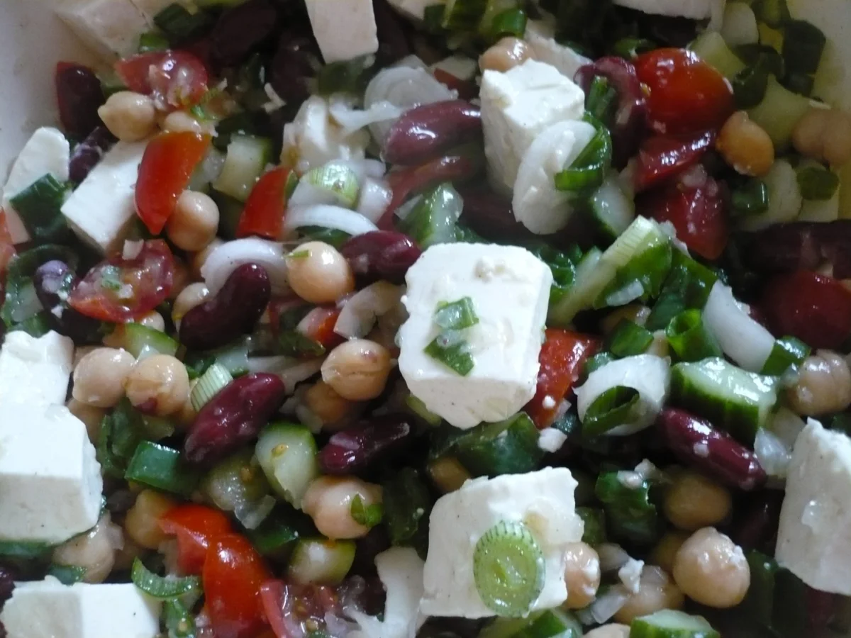 Kichererbsen - Salat - Rezept - Bild Nr. 14272