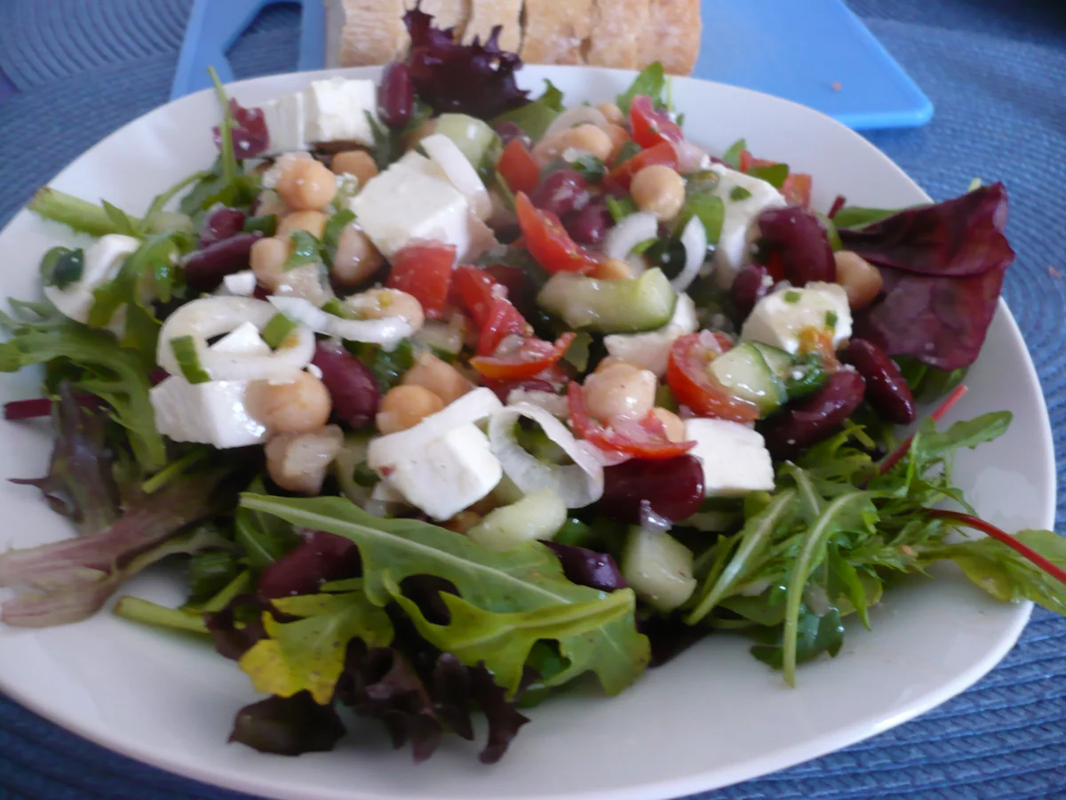 Kichererbsen - Salat - Rezept - Bild Nr. 14274