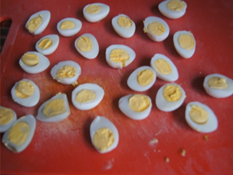 Gemischter Salat mit Wachteleiern - Rezept - Bild Nr. 14268