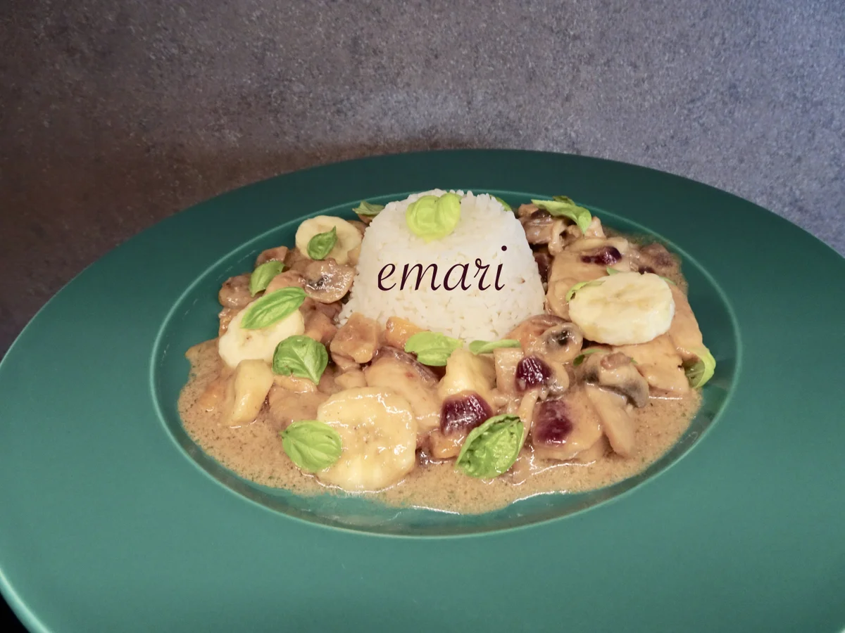 Rezept: Kubanisches Bananen Hühnchen - Kulinarische Weltreise Bild Nr. 14372 Kubanisches Bananen Hühnchen - Kulinarische Weltreise - Rezept - Bild Nr. 14372