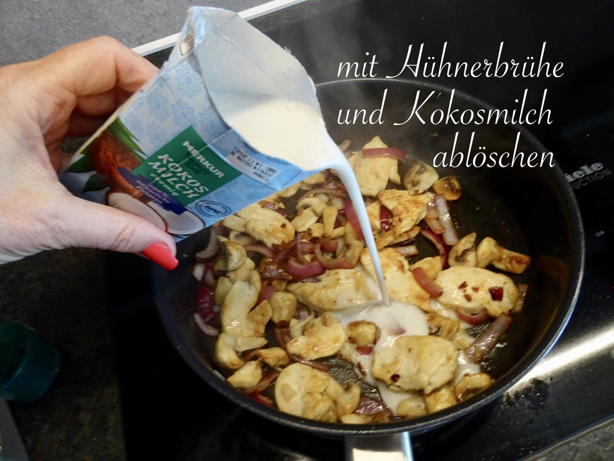 Kubanisches Bananen Hühnchen - Kulinarische Weltreise - Rezept - Bild Nr. 14361