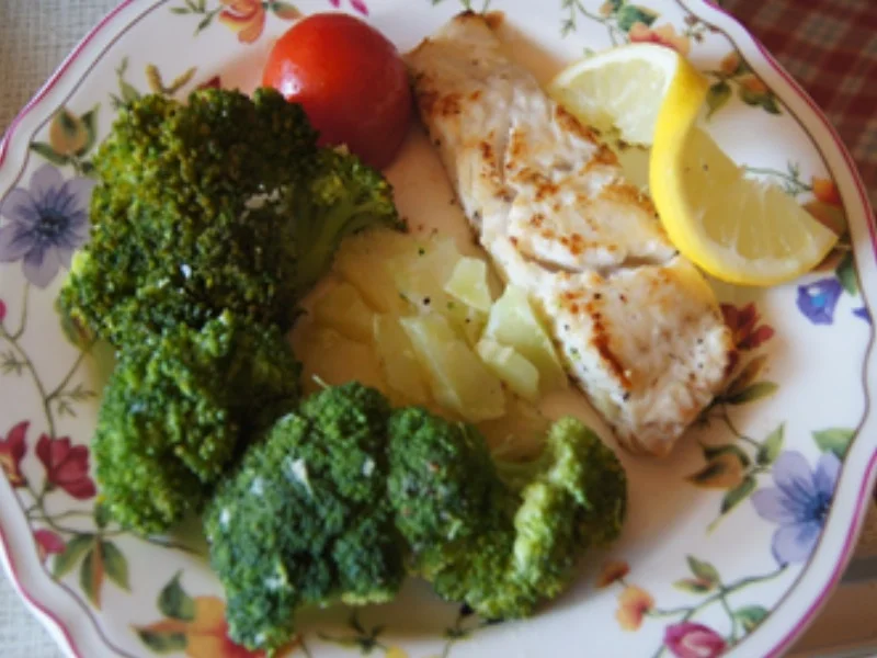 Rezept: Seelachsfilet mit Brokkoli Bild Nr. 2 Seelachsfilet mit Brokkoli - Rezept - Bild Nr. 2