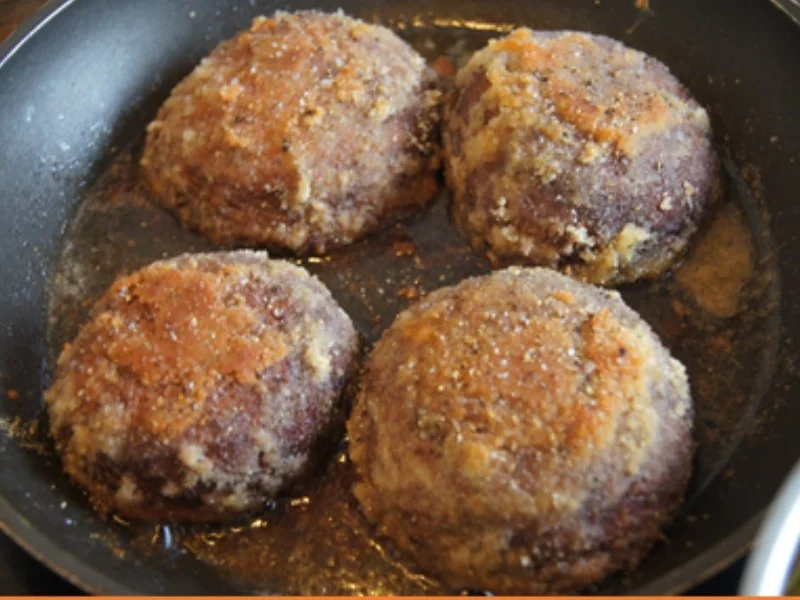 Rezept: Falsche Kalbsschnitzel mit Spargel und pikanter Sauce Bild Nr. 9 Falsche Kalbsschnitzel mit Spargel und pikanter Sauce - Rezept - Bild Nr. 9