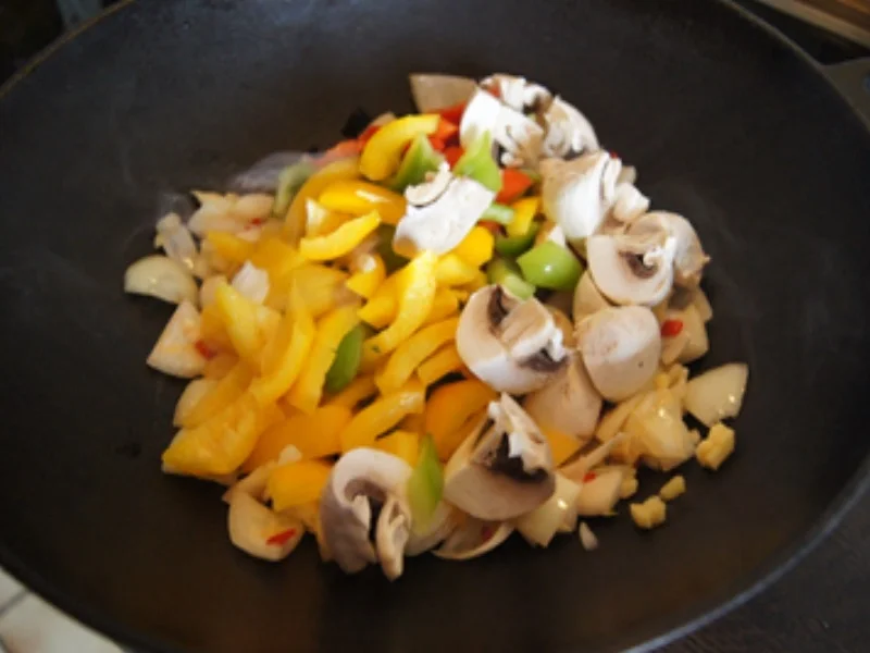 Lachsforelle aus dem Backofen mit Wok-Gemüse - Rezept - Bild Nr. 10