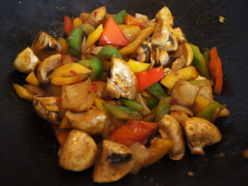 Lachsforelle aus dem Backofen mit Wok-Gemüse - Rezept - Bild Nr. 12