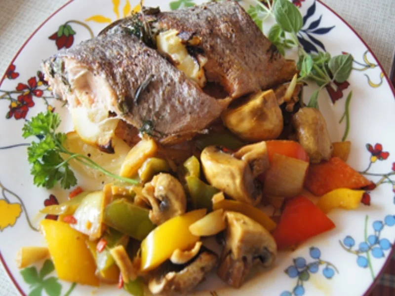 Lachsforelle aus dem Backofen mit Wok-Gemüse - Rezept - Bild Nr. 13