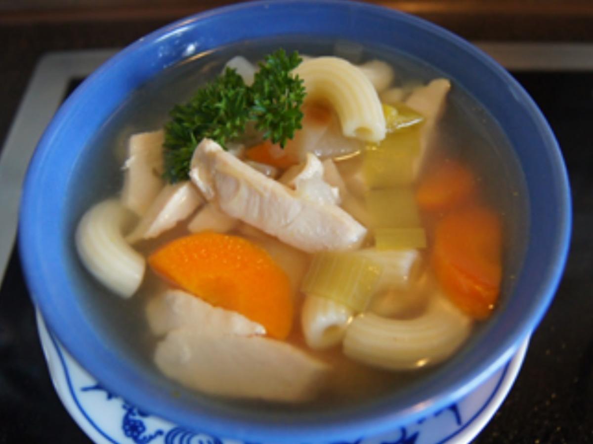 Hähnchenbrustfiletsuppe zum Abnehmen - Rezept - Bild Nr. 14274