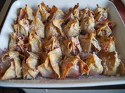 Gebackene Wan-Tan mit Erdbeerfüllung - Rezept - Bild Nr. 2