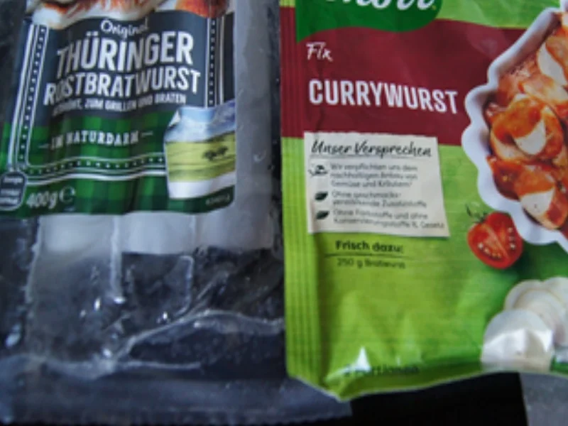 Rezept: Blitzcurrywurst Bild Nr. 9 Blitzcurrywurst - Rezept - Bild Nr. 9