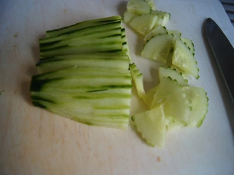 Rezept: Paprika Nackensteak mit gemischten Salat und Piraten-Pfeffer-Ring Bild Nr. 7 Paprika Nackensteak mit gemischten Salat und Piraten-Pfeffer-Ring - Rezept - Bild Nr. 7