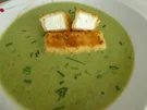 Erbsensuppe mit Feta - Rezept - Bild Nr. 14305