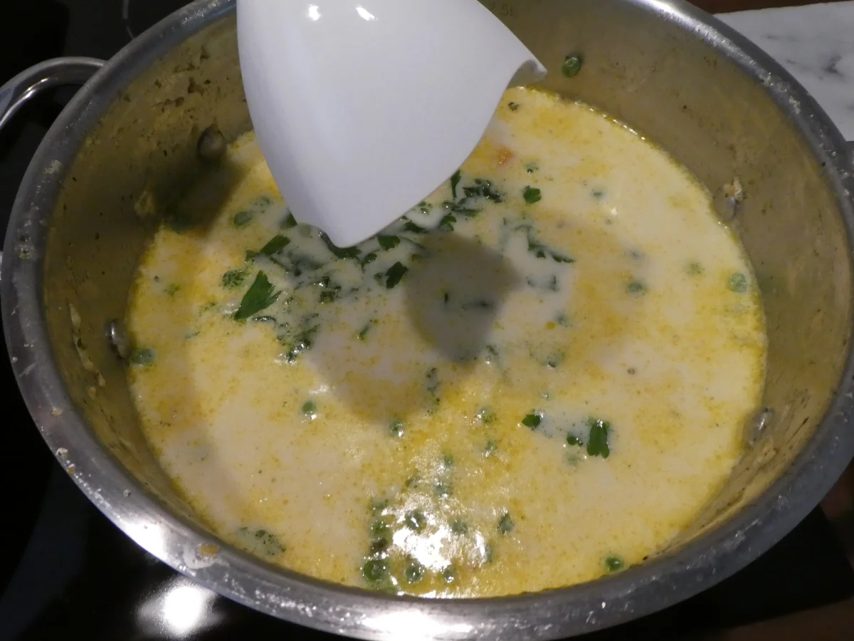 Rezept: Erbsensuppe mit Feta Bild Nr. 14310 Erbsensuppe mit Feta - Rezept - Bild Nr. 14310