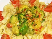 Avocado-Flußkrebs-Pfanne - Rezept - Bild Nr. 14305