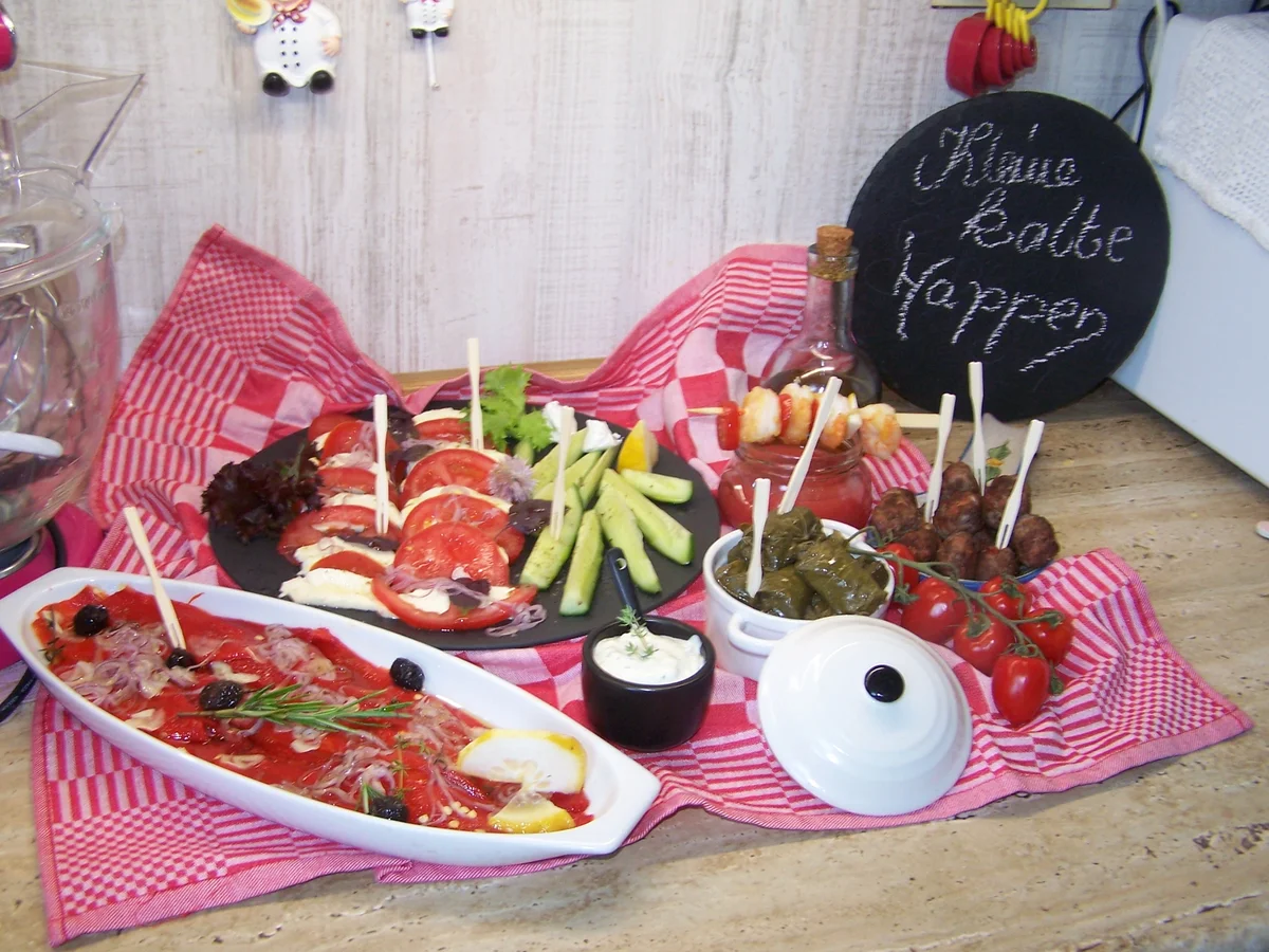 Rezept: Kleine kalte Vorspeisen für einen Osterbrunch Bild Nr. 14349 Kleine kalte Vorspeisen für einen Osterbrunch - Rezept - Bild Nr. 14349