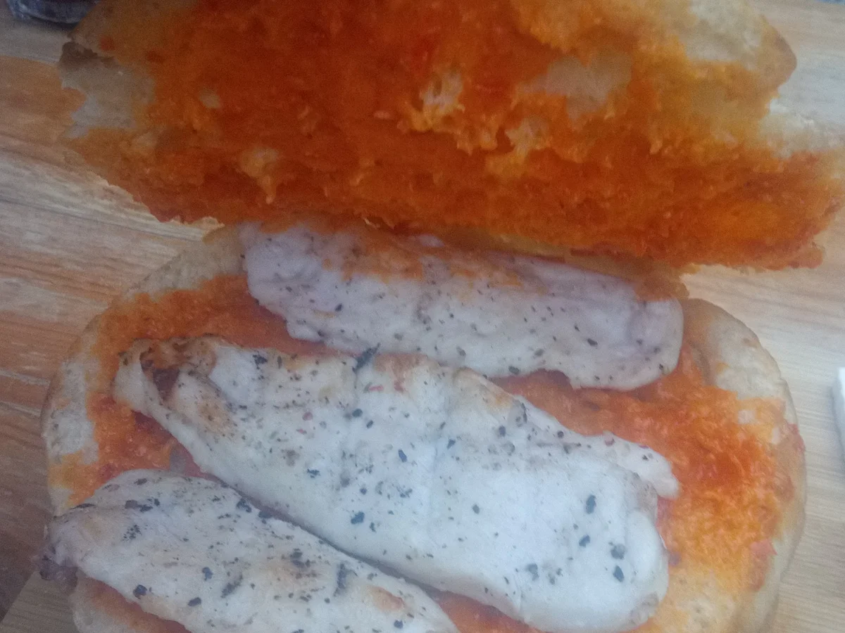 Gefüllte Pita Taschen - Rezept - Bild Nr. 14315