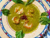 Kartoffel-Kailan Suppe mit Garnelen ala Dapoer Sriwidi - Rezept - Bild Nr. 14307