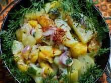 Exotische Kartoffelsalat mit Ananas - Selada Kentang dan Nanas - Rezept - Bild Nr. 14307