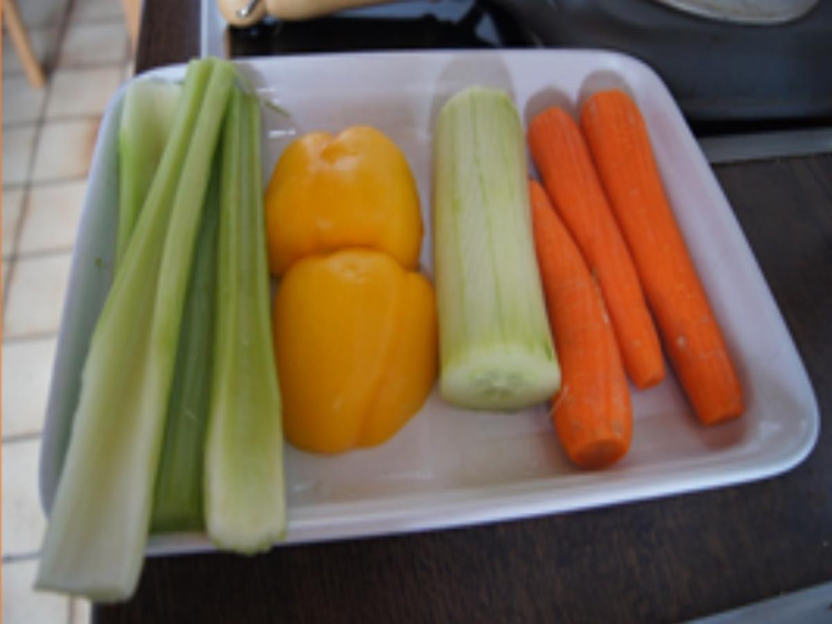 Dippen mit Gemüse-Sticks - Rezept - Bild Nr. 4