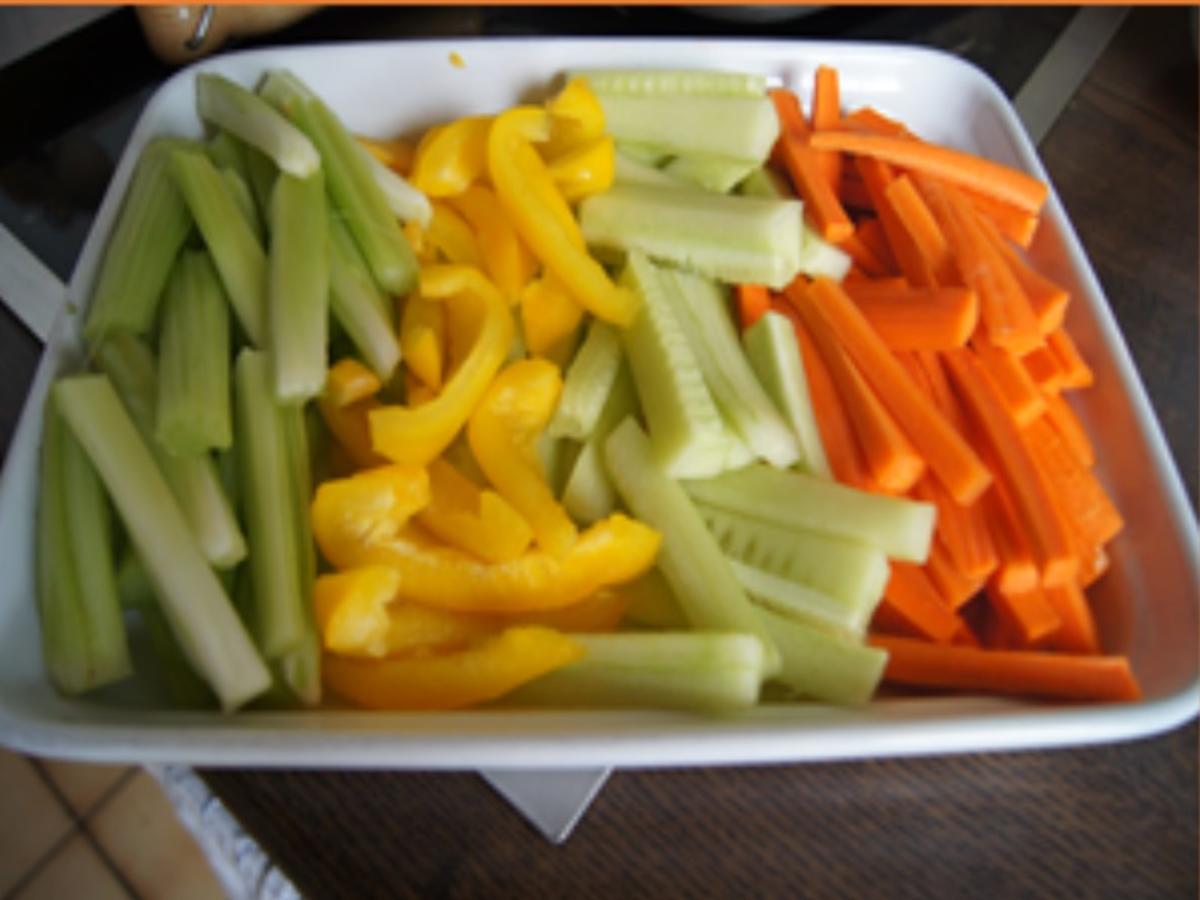 Dippen mit Gemüse-Sticks - Rezept - Bild Nr. 5