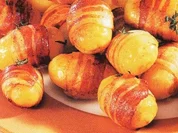 Thymian Speck Kartoffeln mit Dip - Rezept