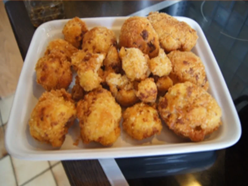 Gebackener Blumenkohl im Wok mit Schmand-Curry-Dip - Rezept - Bild Nr. 12