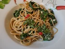 Rezept: Spinat-Chili-Spaghetti Bild Nr. 14312 Spinat-Chili-Spaghetti - Rezept - Bild Nr. 14312
