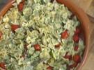 Nudelsalat mit Zucchini und Meerrettich - Rezept