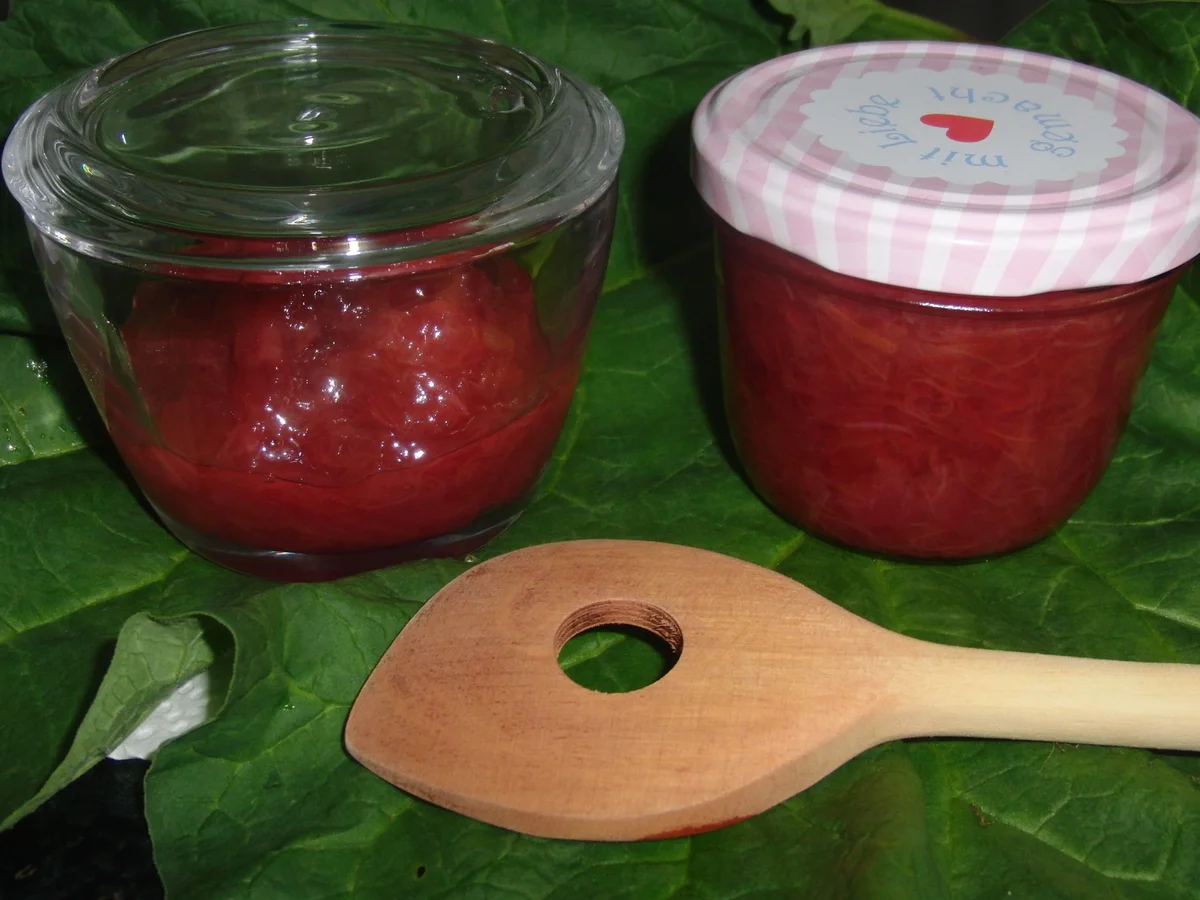 Rhabarber-Konfitüre - Rezept - Bild Nr. 3