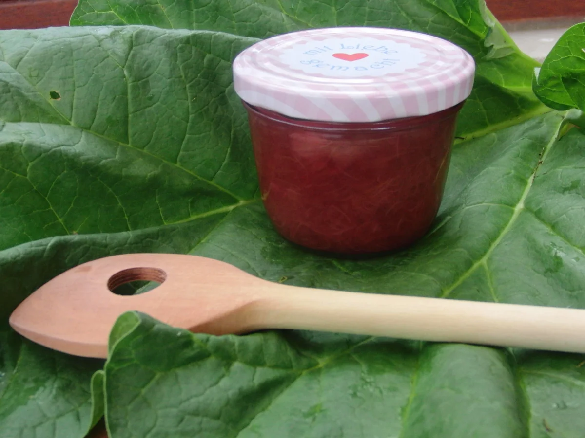 Rhabarber-Konfitüre - Rezept - Bild Nr. 6