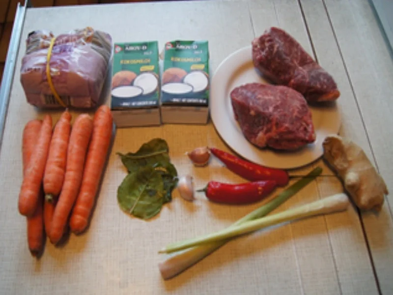 Rindfleischcurry mit Kokosmilch und Basmatireis - Rezept - Bild Nr. 14313