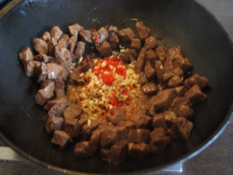 Rindfleischcurry mit Kokosmilch und Basmatireis - Rezept - Bild Nr. 14320