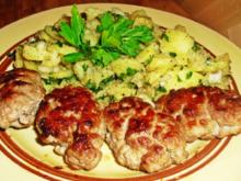 Köfte mit Knoblauch-Kartoffelsalat- kulinarische Weltreise - Rezept - Bild Nr. 14312