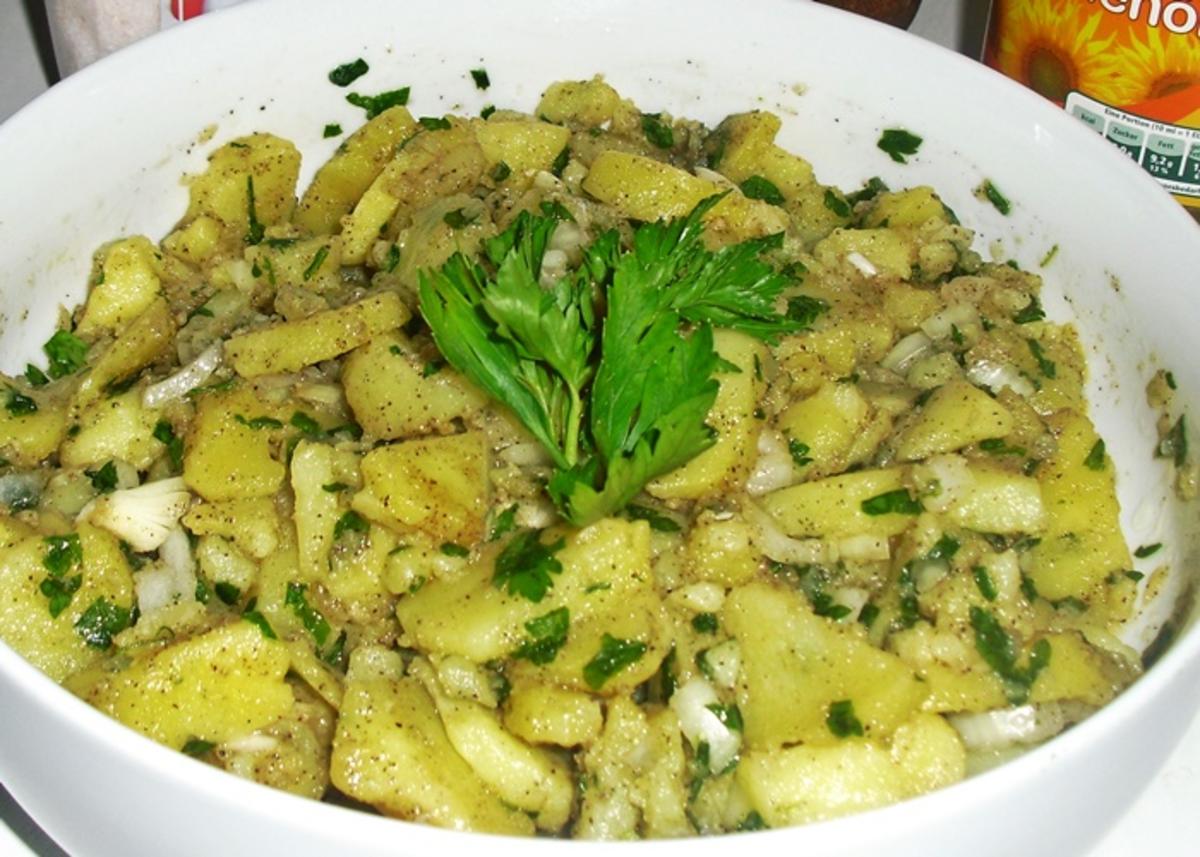 Köfte mit Knoblauch-Kartoffelsalat- kulinarische Weltreise - Rezept - Bild Nr. 14316