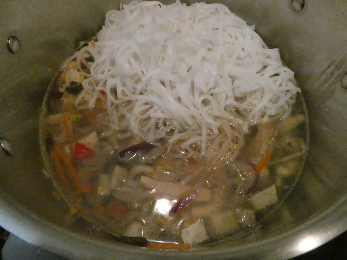 Asia-Nudelsuppe mit Tofu - Rezept - Bild Nr. 14324