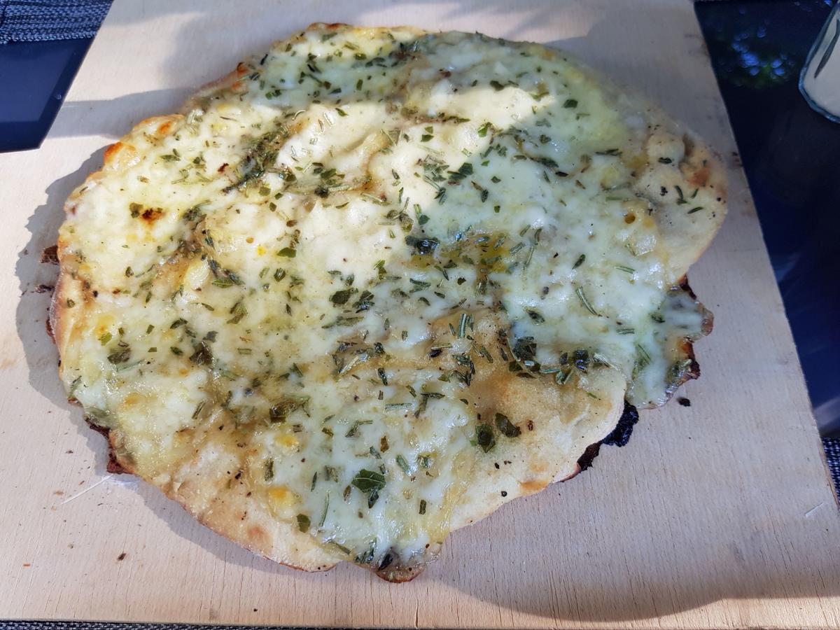 Mozzarella Fladen für den Grill - einfach - von barbara62