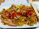 Bunte Eiernudeln mit Hühnerfleisch - Rezept - Bild Nr. 14323