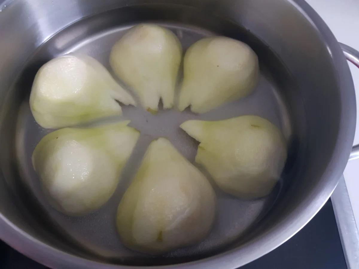 Rezept: Birnenkuchen mit Schoko-Mascarpone-Füllung Bild Nr. 14324 Birnenkuchen mit Schoko-Mascarpone-Füllung - Rezept - Bild Nr. 14324