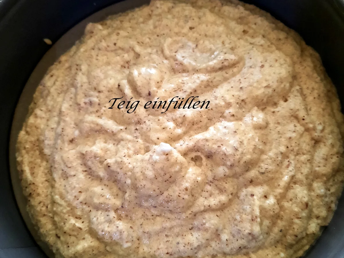 Rezept: Biskuit: DREI ZUTATEN KUCHEN (Nuss oder Mandel) Bild Nr. 14323 Biskuit: DREI ZUTATEN KUCHEN (Nuss oder Mandel) - Rezept - Bild Nr. 14323