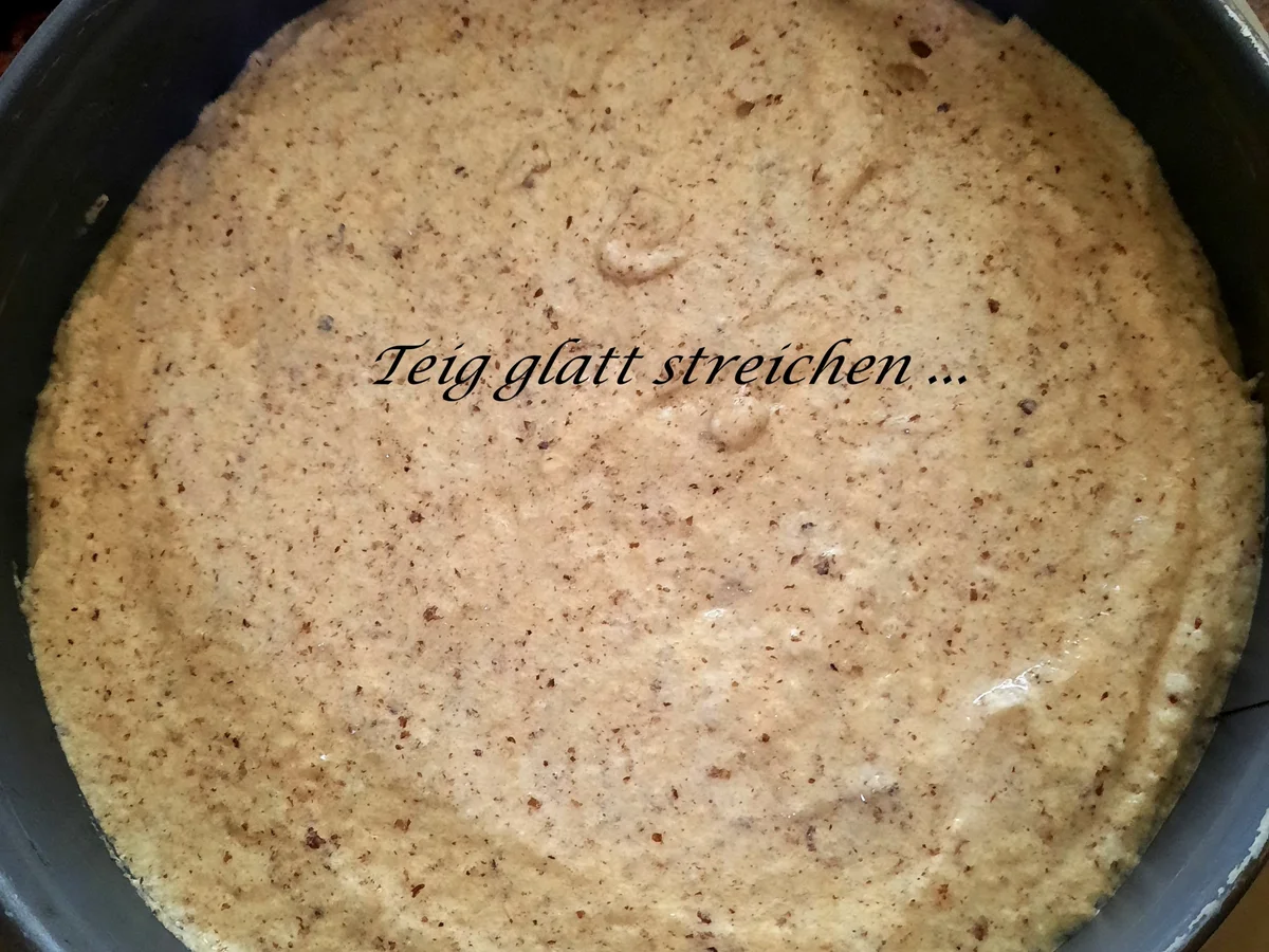 Rezept: Biskuit: DREI ZUTATEN KUCHEN (Nuss oder Mandel) Bild Nr. 14324 Biskuit: DREI ZUTATEN KUCHEN (Nuss oder Mandel) - Rezept - Bild Nr. 14324