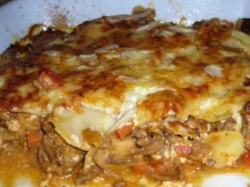 Hackauflauf mit Kartoffeln - Rezept mit Bild - kochbar.de