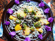 Pilzsalat mit Mango und Brokkoli - Rezept - Bild Nr. 14333
