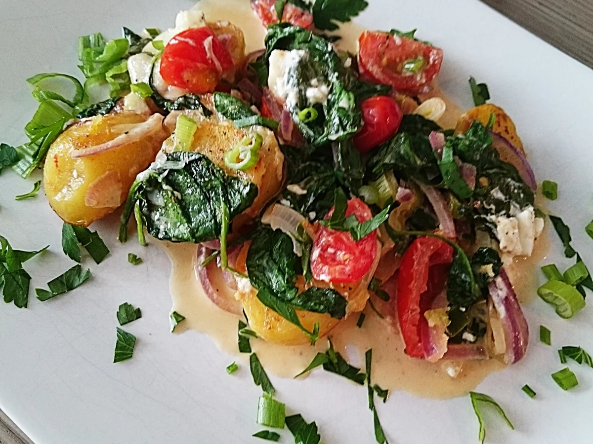 Kartoffelpfanne nach Florentiner Art - Rezept - Bild Nr. 7