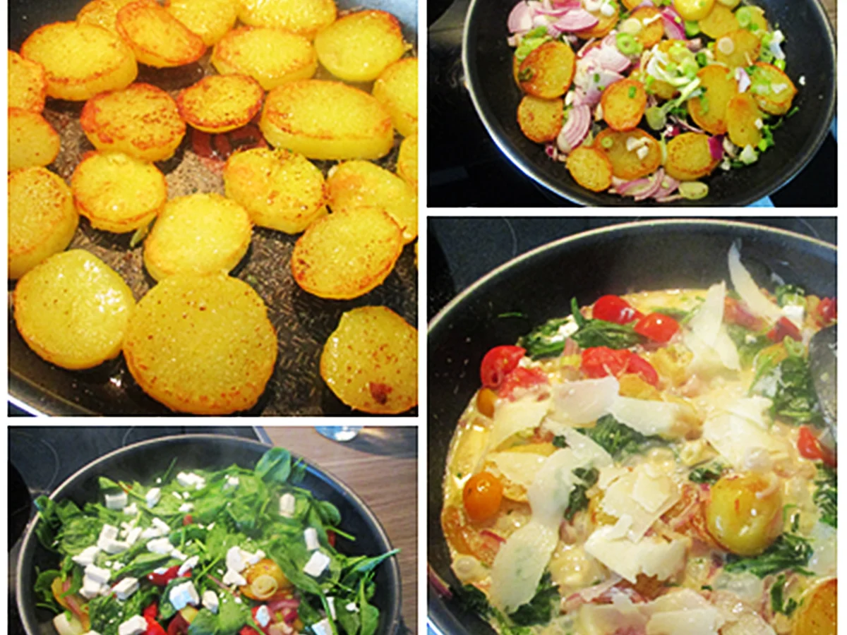 Kartoffelpfanne nach Florentiner Art - Rezept - Bild Nr. 9