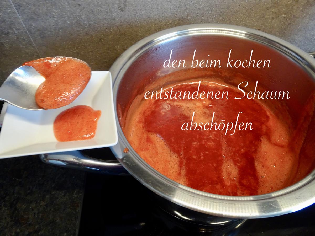 Erdbeer Marmelade - die tropft garantiert nicht vom Brot - Rezept - Bild Nr. 14336