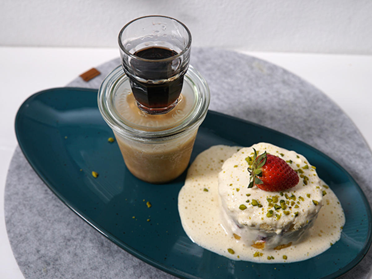Erdbeertiramisu und Geeistes vom Kaffee - Rezept - kochbar.de