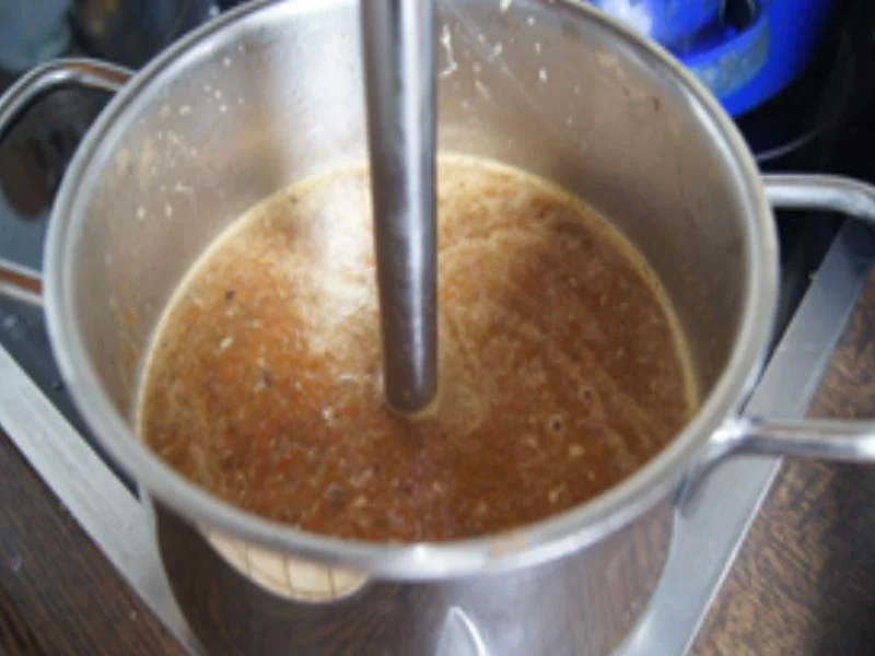 Spanferkelschulter mit Sauce, pikanten Sauerkraut und Kartoffel WEDGES - Rezept - Bild Nr. 14361