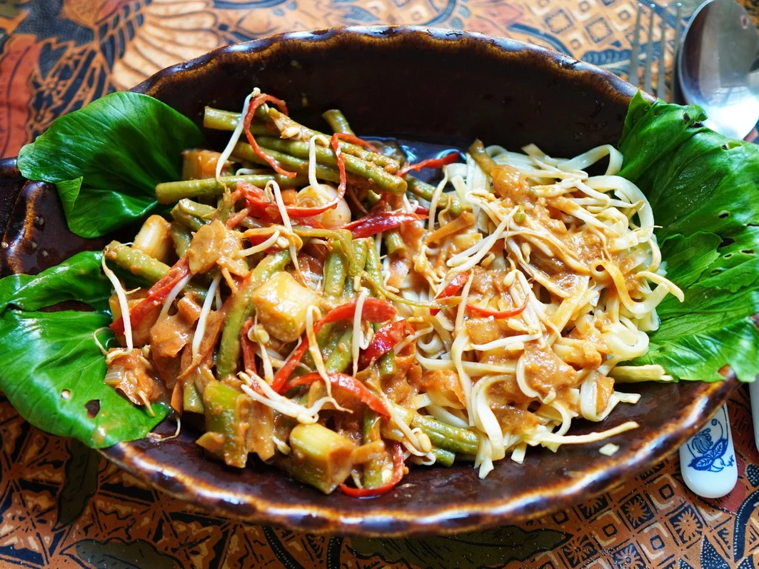 Schlangenbohnen mit Chilistreifen und Keimlingen - Rezept - Bild Nr. 3