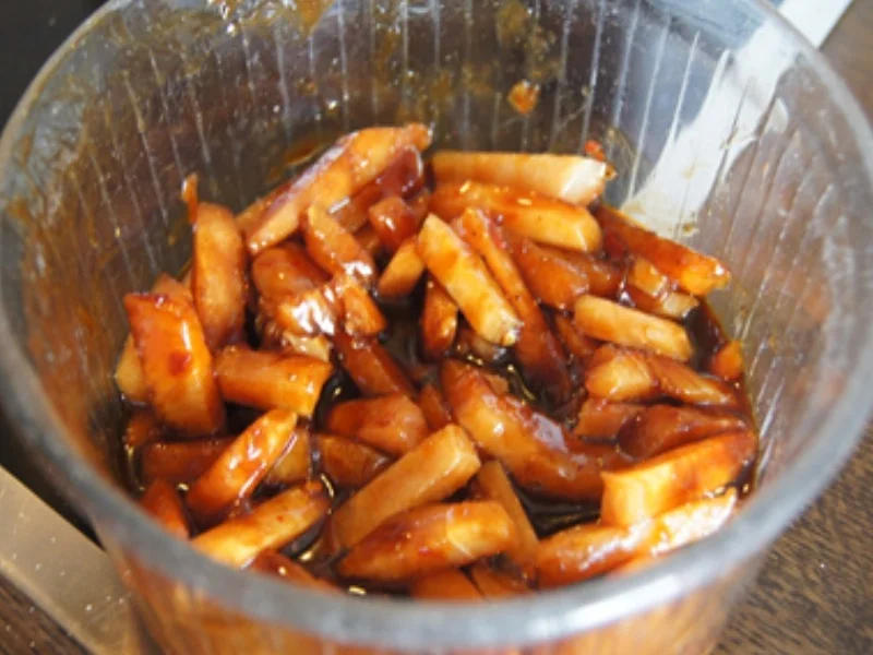 Mie-Nudeln mit Hähnchenbrustfilet und Gemüsemix im Wok - Rezept - Bild Nr. 8