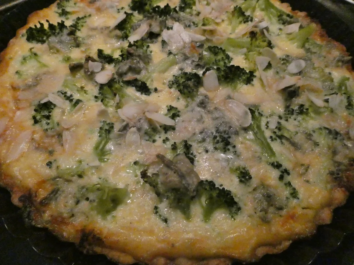 Brokkoli-Quiche mit Gorgonzola - Rezept - Bild Nr. 14377