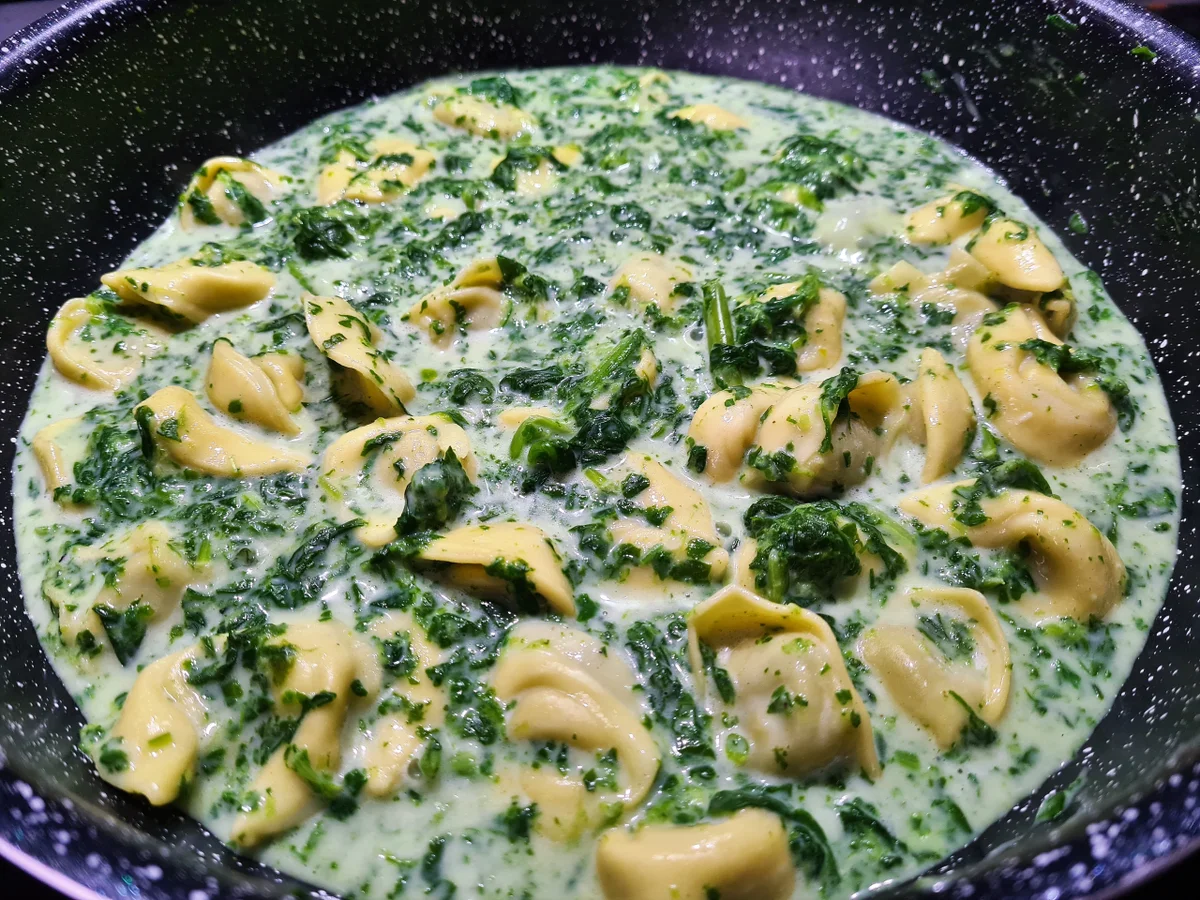 Tortellini-Spinat-Pfanne - Rezept - Bild Nr. 2